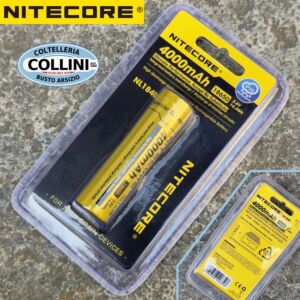 Nitecore - NL1840 - Protected Rechargeable Li-Ion 18650 3.6V - 4000mAh - 14.4Wh Battery