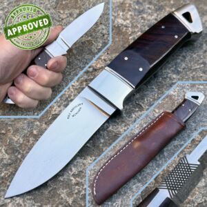Dietmar Kressler - Integral Drop Point - K190 & Snakewood - PRIVATE COLLECTION - craft knife