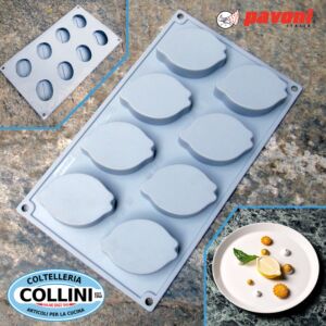 Pavoni - HALF LEMON silicone mould by Davide Oldani - 8 impressions