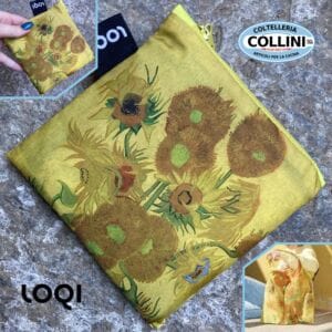 LOQI - Reusable Bag - VINCENT VAN GOGH - Sunflowers