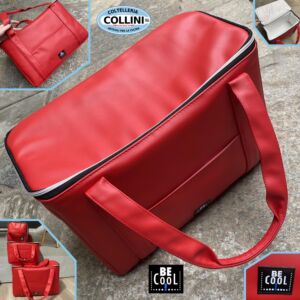 Be Cool - City Basket L LIPSTICK RED cooler bag -T274
