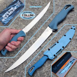 Benchmade - 7" Fishcrafter - MagnaCut & Santoprene - 18010 - filleting knife