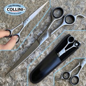 Coltelleria Collini - Curved blade animal scissors with sheath - 8''
