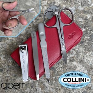 Alpen - Manicure Case - Red - 6820R