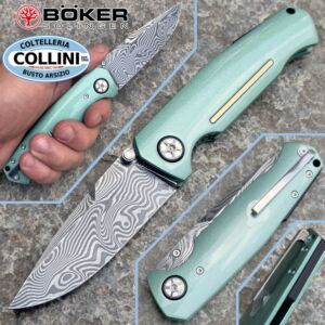 Boker - 1969 Ford Mustang Mach-1 Damast by Tommaso Rumici - 111102DAM - knife