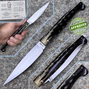 Pasqualino Morittu - Pattada Corrina Ram Horn - PRIVATE COLLECTION - 12.5cm - handcrafted knife