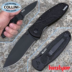 Kershaw - Blur by Ken Onion - Black Cerakote 14C28N & Aluminum - 1670BLK - Knife