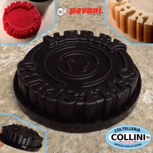 Pavoni - Silicone cake mould Pavocake MERRY CHRISTMAS