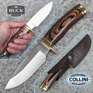 Buck - Vanguard Fixed Blade Knife - Outdoor and Hunting Knife with 420HC Blade and Walnut Handle