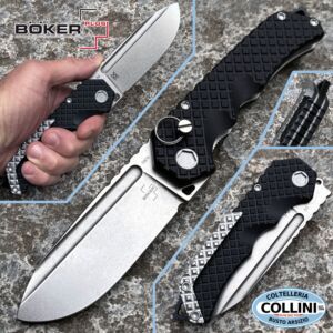Boker Plus - Hermod Folder by Midgards Messer - Stonewashed D2 & G10 - 01BO914 - knife