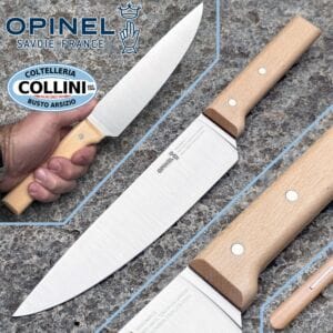 Opinel - Chef Multipurpose 20cm - Series Parallèle N118 - Beech - kitchen knife