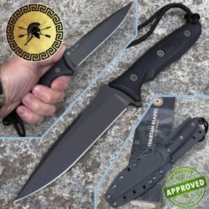 Spartan Blades - Moros Knife - Kydex - DLC - Black Micarta - PRIVATE COLLECTION - SB53BKBKKYBK - Knife