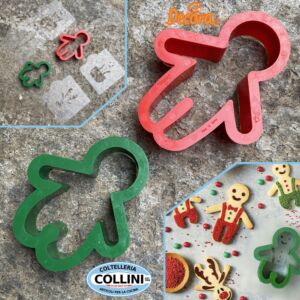 Decora - Gingerbread cutter and stencil - Christmas