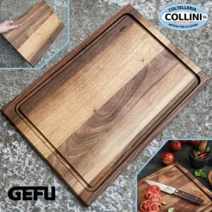 Gefu - ENNO - Medium chopping board - Walnut wood