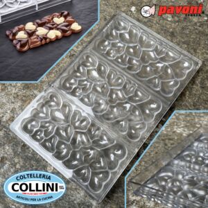 Pavoni - Mold bars EROS by Vincent Vallée - chocolate - PC5028FR