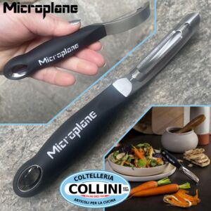 Microplane - Vegetable peeler with razor blade - peeler