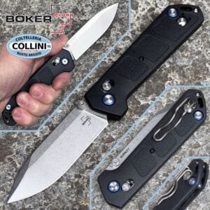 Boker Plus - Kihon DC 2.0 - 01BP0009 - Stonewashed D2 & GRN - folding knife