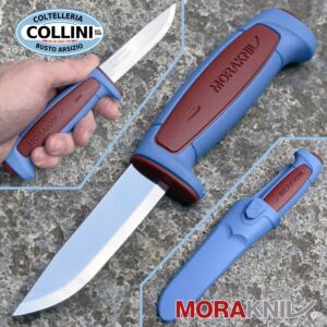 MoraKniv - Basic 546 Limited Edition 2025 - Siljan Blue & Dala Red - 14502 - knife