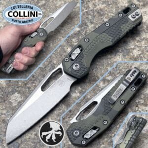 Microtech - MSI RAM-LOK - Apocalyptic Plain M390 & Olive Camo Polymer - 210T-10 - Knife