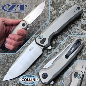 Zero Tolerance - ZT0044 Button Lock Knife - Dual Tone CPM-S45VN & Titanium - knife