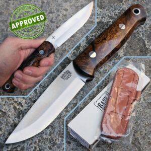 Bark River - Bushcrafter II - CPM-3V & Desert Ironwood Burl #1 - PRIVATE COLLECTION - knife
