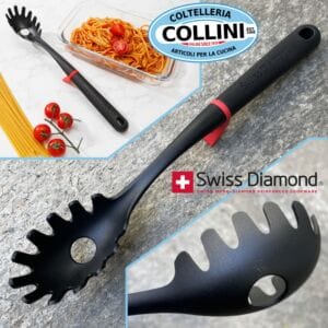 Swiss Diamond - Nylon Kitchen Utensil - Spaghetti Ladle - LIFT GRIP TOOLS
