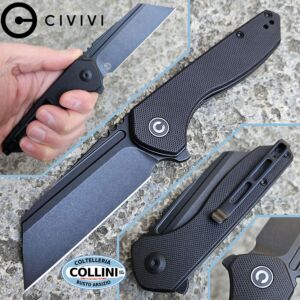 Civivi - ExOne - Black Stonewashed Nitro-V & Black G10 - C23036-1 - knife