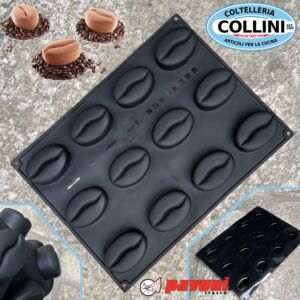 Pavoni - Silicone mould Pavoflex - MOKA - 12 impressions