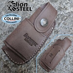 Lionsteel - Genuine Leather Sheath - horizontal and vertical port for Nano, Tre, Barlow, SR22 and Thrill models - accessory
