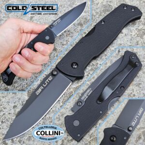 Cold Steel - Air Lite - Drop Black AUS10A & Black G10 - CS 26WD-BKBK - knife