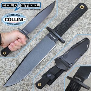 Cold Steel - Recon Scout Bowie Knife - Black Tuff-Ex 52100 & Kray-Ex - 39LRSS - knife
