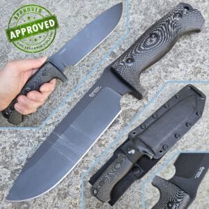 Lionsteel - M7 - Black MilSpec Sleipner & Black Micarta - M7MB - USED / PRIVATE COLLECTION - knife