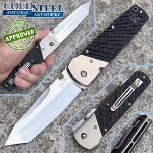 Cold Steel - Hatamoto - Satin SanMai III, Titanium & Black G10 - PRIVATE COLLECTION - CS60H - knife