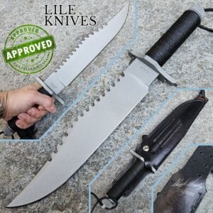 Jimmy Lile - “Rambo The Mission” Knife by Vaughn Neeley - PRIVATE COLLECTION - handmade knife