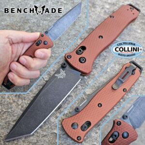 Benchmade - Bailout - DLC BlackWash CPM-MagnaCut & Burnt Copper Aluminum - 537BK-07 - knife