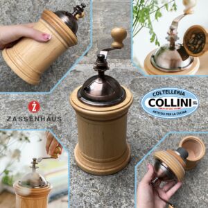 Zassenhaus - BOGOTA - Manual coffee grinder in varnished beech wood - 22.5x10.5cm