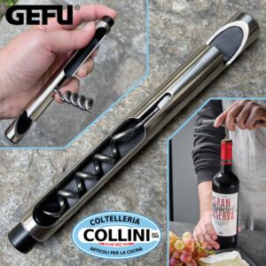 Gefu - SISEO - 2 in 1 Corkscrew and bottle opener