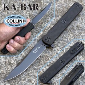 Ka-Bar - EK Folder - Black DLC CPM-S35VN & Black GRN - EK201 - folding knife