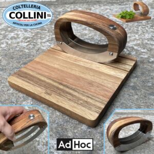 AdHoc - ROCCAVERDE chopping knife with chopping board