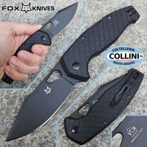 Fox - Kita by Vox - Black Top Shield Niolox & Black FRN - FX-625 BB - knife
