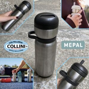 Mepal - TWIST - Thermal bottle - 600ml - Graphite black