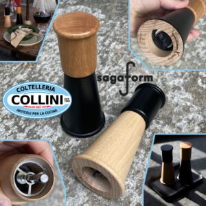 Sagaform - GURKEN S - Pepper and salt mill set - 2 pieces