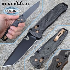 Benchmade - Bailout - Black Cerakote CPM-S90V & Carbon Fiber - 537BK-10 - knife
