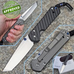 Chris Reeve - Small Sebenza 21 - Tanto CPM-S35VN & Carbon Fiber - PRIVATE COLLECTION - knife
