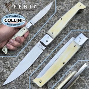 Fenix Fraraccio e Ferrucci - 26cm Pattada in Raw Horn - Italian Handmade Knife