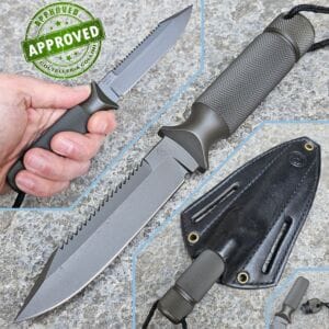 Chris Reeve - Aviator - Full Integral Tactical Survival Knife - GunKote A2 - PRIVATE COLLECTION - Vintage Knife
