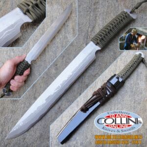 Takeshi Saji - Mikaduki Green 270 - Knife Artigianale