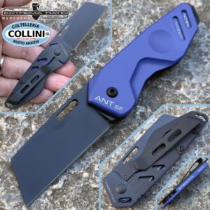 ExtremaRatio - Ant Urban Neon SF Blue - DLC N690Co & Anticorodal - folding knife