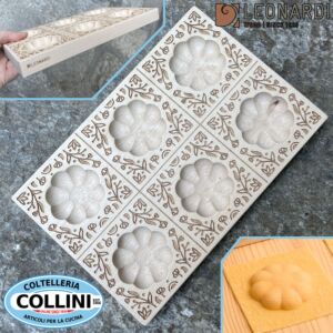 Made in Italy - Multi floral flower ravioli stamp - 6 cavities