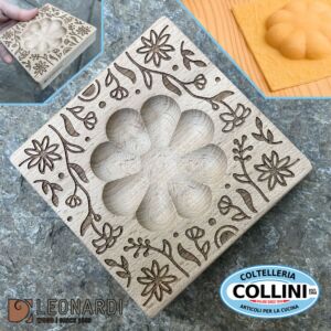 Made in Italy - Floral flower ravioli stamp single - 1 cavity